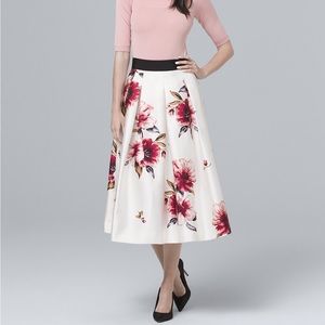 New, elegant, BHWM floral skirt in size 2